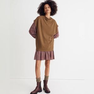 Madewell - Medium - Women’s oversized funnelneck tunic top